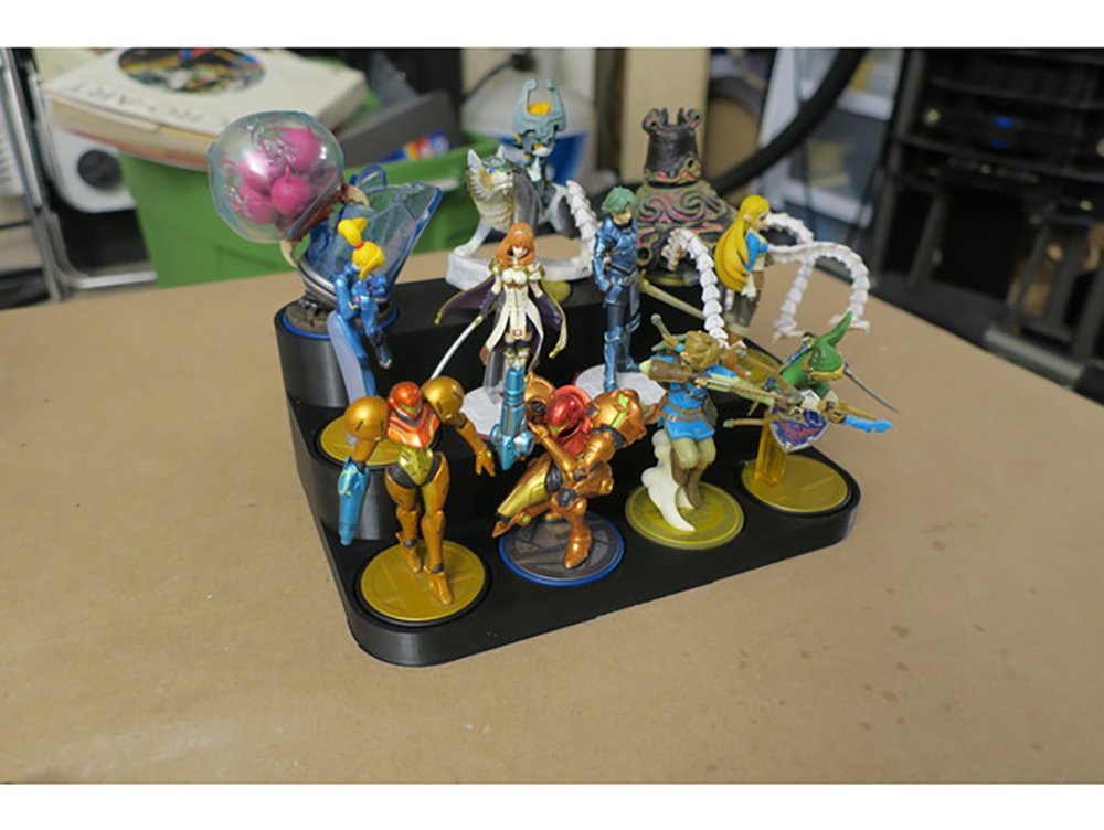 Nintendo Amiibo Large 11-Character Stand NFC Action Figure Display Figurine Game Toy Case
