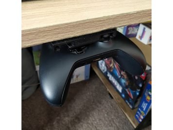Microsoft Xbox One Under Desk Controller Holder Joypad Joystick Hanger Mountable Discrete Stealth