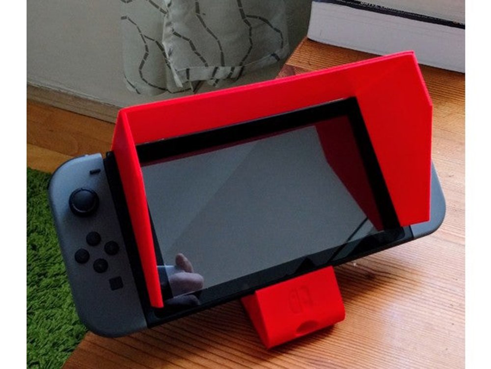 Nintendo Switch Sun Shield Handheld Anti-Glare Console Protector Outside Play