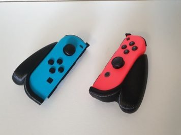 2 x Dockable Joy-Con Grips for Portable Mode Ergonomic Fit for Nintendo Switch [2-Pack]