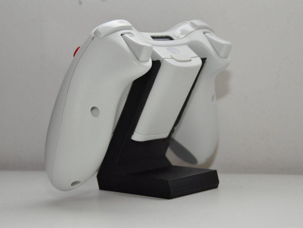 Microsoft Xbox 360 Minimalist Controller Stand Compact Sleek Desk Gamepad Holder