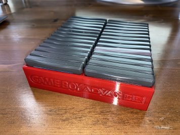 Nintendo Game Boy Advance GBA Game Tray Stackable Portable Cartridge Storage Bulk Organizer