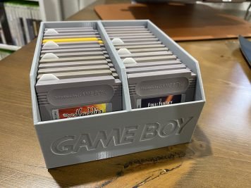 Nintendo Game Boy / Game Boy Color GB GBC Tray Stackable Portable Cartridge Storage Bulk Organizer